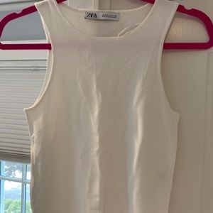 Zara  high neck tank top - never worn!!